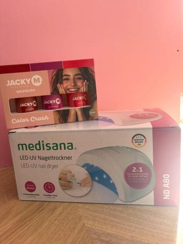 Nieuw! Medisana LED-UV nageldroger en 3x gelpolish beschikbaar voor biedingen