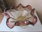 Mid century Murano sommerso bullicante art glass bowl, Antiek en Kunst, Antiek | Glas en Kristal, Verzenden