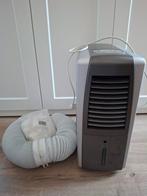 Mobiele Airco met slang en raamuitlaathoes, Witgoed en Apparatuur, Airco's, Ophalen, Gebruikt, Mobiele airco