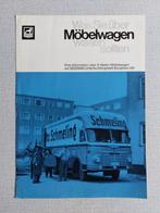 BÜSSING Type Möbelwagen Brochure / Folder, Ophalen of Verzenden, Zo goed als nieuw, Overige merken