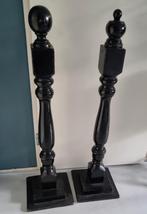 2 houten pilaren om iets mee af te bakenen
100 cm hoog, Antiek en Kunst, Ophalen