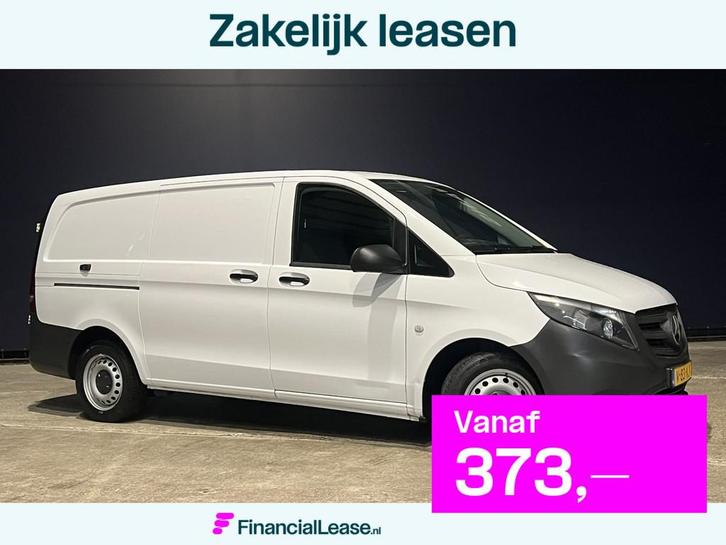 Mercedes-Benz Vito 116 CDI 164pk Automaat L2H1 Euro6 Airco |, Auto's, Bestelauto's, Bedrijf, Lease, Financial lease, ABS, Airbags