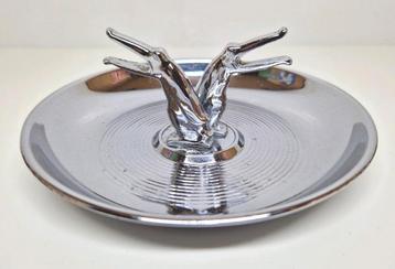 Verchroomde Mid-Century Modern Pincherette 1950 USA beschikbaar voor biedingen
