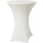 Statafelrok voor statafel 80-85 cm kleur ecru, Ophalen of Verzenden, Nieuw, Rond