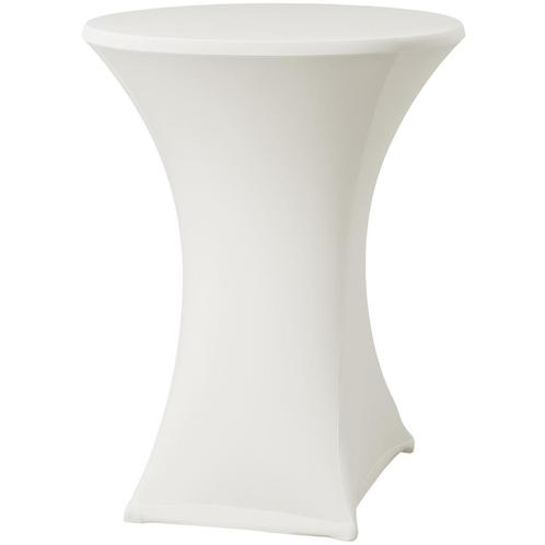 Statafelrok voor statafel 80-85 cm kleur ecru, Huis en Inrichting, Tafelkleden, Nieuw, Rond, Ophalen of Verzenden