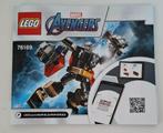 Lego Marvel Avengers Classic., Nr. 76169, Thor mecha-pantser, Ophalen of Verzenden, Zo goed als nieuw, Complete set, Lego