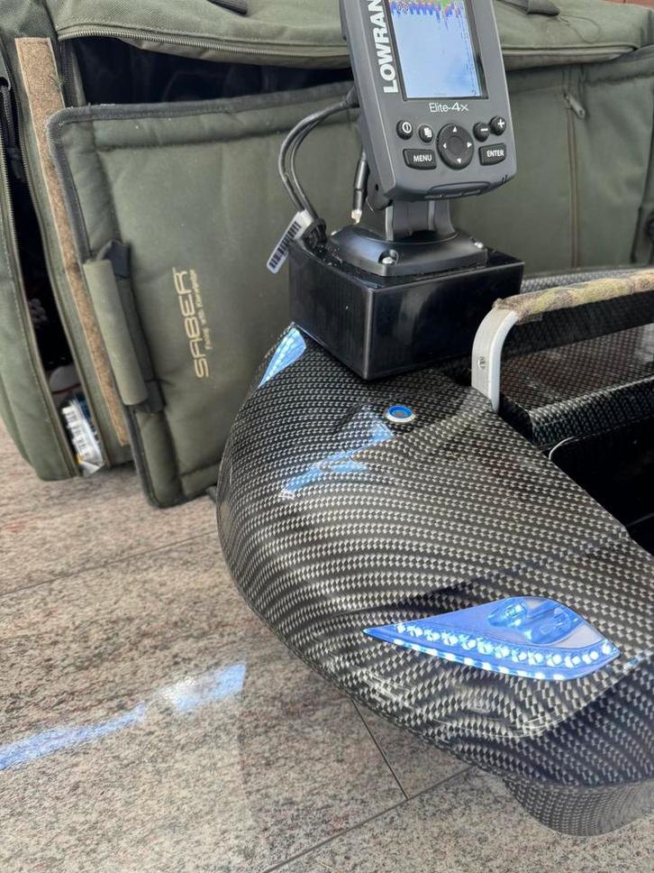 Carplounge RT4 voerboot, Watersport en Boten, Hengelsport | Karpervissen, Gebruikt, Overige typen, Ophalen