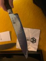 Hexclad Koksmes 20 cm damascus steel - Nieuw!, Nieuw, Ophalen of Verzenden, Rvs of Chroom, Vaatwasserbestendig