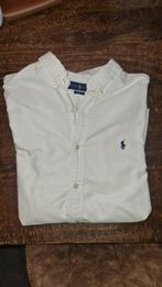 Witte Slim Fit RALPH LAUREN Oxford Overhemd, Halswijdte 38 (S) of kleiner, Wit, Ralph Lauren, Nieuw