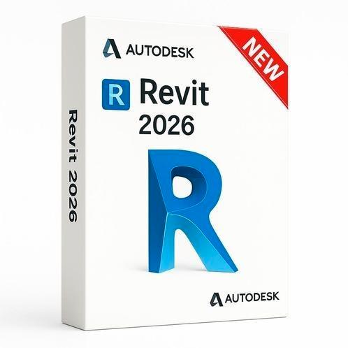 Autodesk Revit 3 jaar 2026, 3 Apparaten, Computers en Software, Office-software, Nieuw, Android, ChromeOS, MacOS, Windows, Access