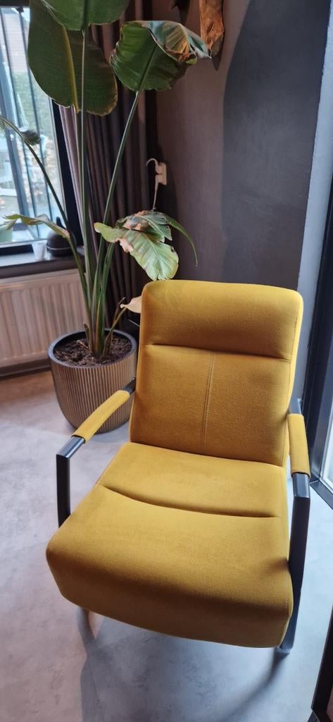 Fauteuil industrieel merk Happy@home, Huis en Inrichting, Fauteuils, Zo goed als nieuw, 50 tot 75 cm, Ophalen