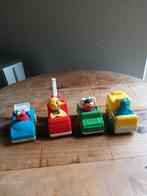 SESAMSTRAAT 4 AUTO'S MET FIGUURTJES, Ophalen of Verzenden, Gebruikt