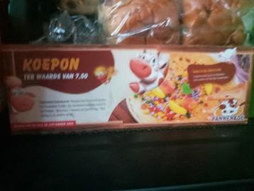 Koepon van de pannekoe  beschikbaar voor biedingen