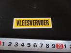 sticker vleesvervoer, Ophalen, Zo goed als nieuw, Overige typen