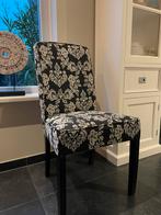 Luxe set van 2 eetkamerstoelen, slaapkamerstoelen, Van Gils, Huis en Inrichting, Ophalen, Twee, Zwart, Zo goed als nieuw