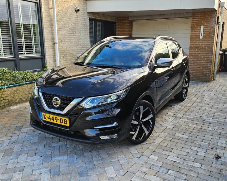 Nissan Qashqai 1.3 Dig-t 160pk DCT Tekna+ Evapo FULL OPTIE, Auto's, Nissan, Particulier, Qashqai, 360° camera, ABS, Achteruitrijcamera