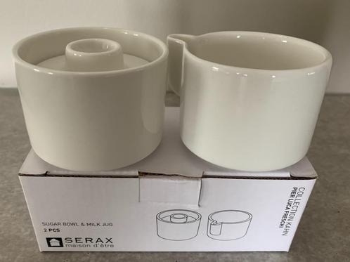 Serax servies melk en suiker nieuw design twv € 23,00 set, Huis en Inrichting, Keuken | Servies, Nieuw, Porselein, Ophalen of Verzenden