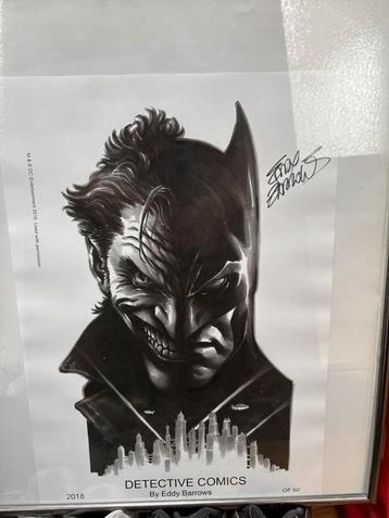 Venom suicide squad Batman 3X signed limited prints een koop beschikbaar voor biedingen