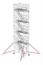 Altrex RS5 trappentoren, werkhoogte 10,2 zgst, Ophalen, Zo goed als nieuw, Rolsteiger of Kamersteiger, 5 meter of hoger
