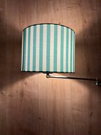 Vintage wandlamp met zwenkarm jaren 70 groen, Ophalen of Verzenden, Gebruikt, Metaal, Vintage