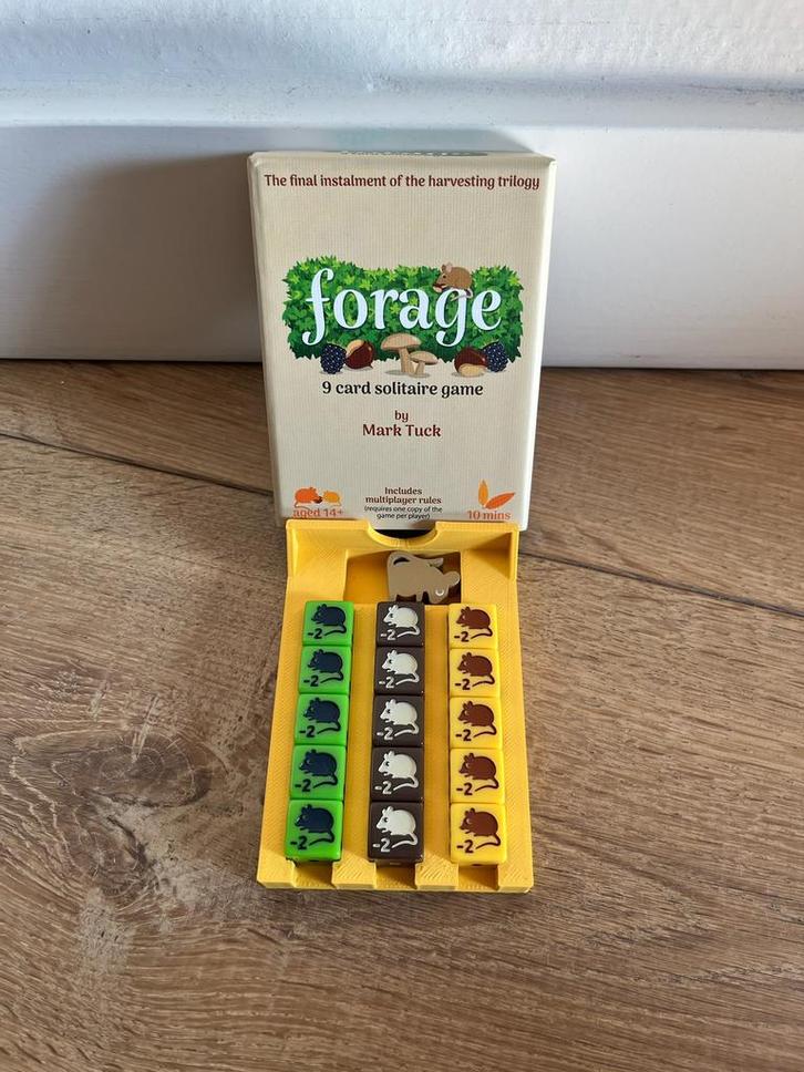 3d geprinte insert Forage, Hobby en Vrije tijd, Gezelschapsspellen | Bordspellen, Nieuw, Ophalen of Verzenden