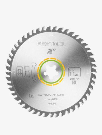 Festool Accessoires W48 zaagblad | 190x2,4 FF | 492050 beschikbaar voor biedingen