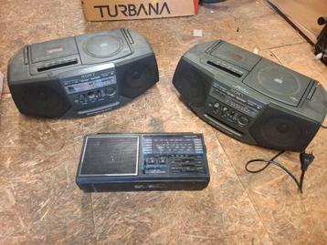 Radio's - Sony & Realistic beschikbaar voor biedingen
