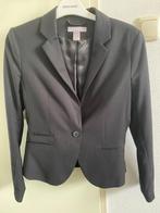 Getailleerde blazer / colbert (zwart), Maat 38/40 (M), H&M, Zwart, Nieuw