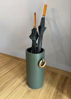 Paraplubak gerestyled in olijfgroen & koper, Huis en Inrichting, Woonaccessoires | Paraplubakken, Ophalen of Verzenden, Zo goed als nieuw