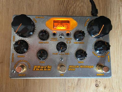 Markbass Mark Vintage Pre  Bass Preamp, Muziek en Instrumenten, Effecten, Zo goed als nieuw, Overige typen, Ophalen of Verzenden