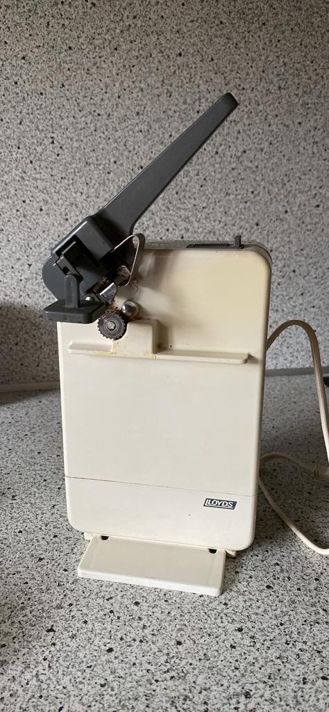 Vintage elektrische wand/vrijstaand blikopener, Huis en Inrichting, Keuken | Keukenbenodigdheden, Gebruikt, Ophalen of Verzenden