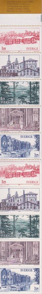 Zweden 1980 Diverse schilderijen PZB beschikbaar voor biedingen