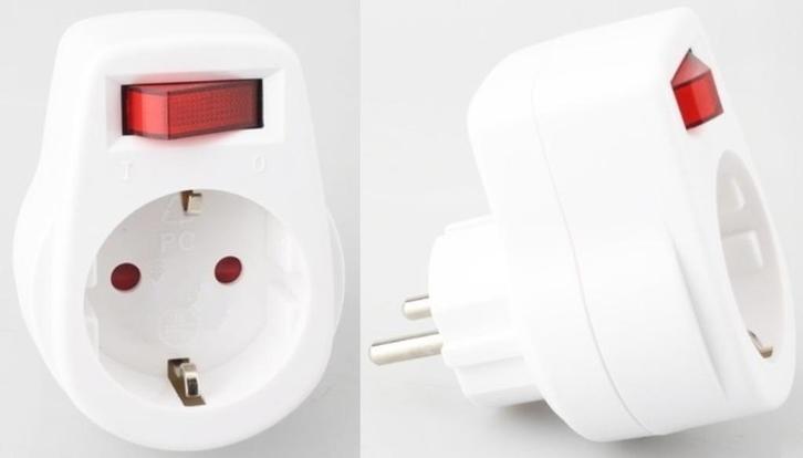 Stekker met Schakelaar., Huis en Inrichting, Woonaccessoires | Overige, Nieuw, Ophalen of Verzenden