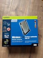 Linksys Wireless-B Media Adapter, Audio, Tv en Foto, Mediaspelers, Ophalen of Verzenden, Gebruikt, HDMI, Zonder harde schijf