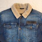PME Legend spijkerjas met sherpa voering maat L trucker jack, Ophalen of Verzenden, Zo goed als nieuw, Pme Legend, Maat 48/50 (M)
