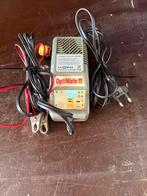 Optimate 3 lader motor acculader, Ophalen of Verzenden, Gebruikt