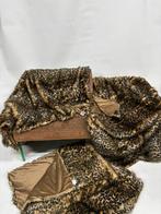 4x Nieuwe J-line Leopard Plaid/Deken - 180x135 cm, Huis en Inrichting, Ophalen of Verzenden, Nieuw