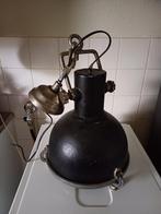 industriele hanglamo, Huis en Inrichting, Lampen | Hanglampen, Ophalen, Zo goed als nieuw, Metaal, Minder dan 50 cm