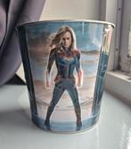 Popcorn bucket Captain Marvel., Verzamelen, Ophalen of Verzenden, Zo goed als nieuw, Overige merken