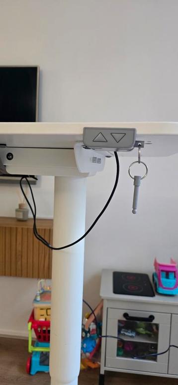 Elektrisch Zit-Sta Bureau IKEA Bekant 140x60 - afbeelding 2