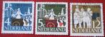 Nederland 3x 1813 - 1963, Verzenden, Na 1940, Gestempeld