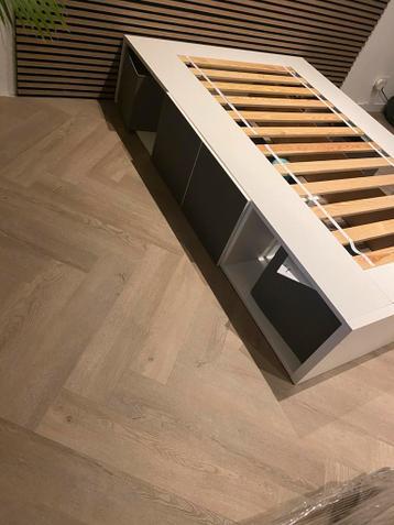 IKEA Kinderbed 160x200 met matras en topper - afbeelding 2