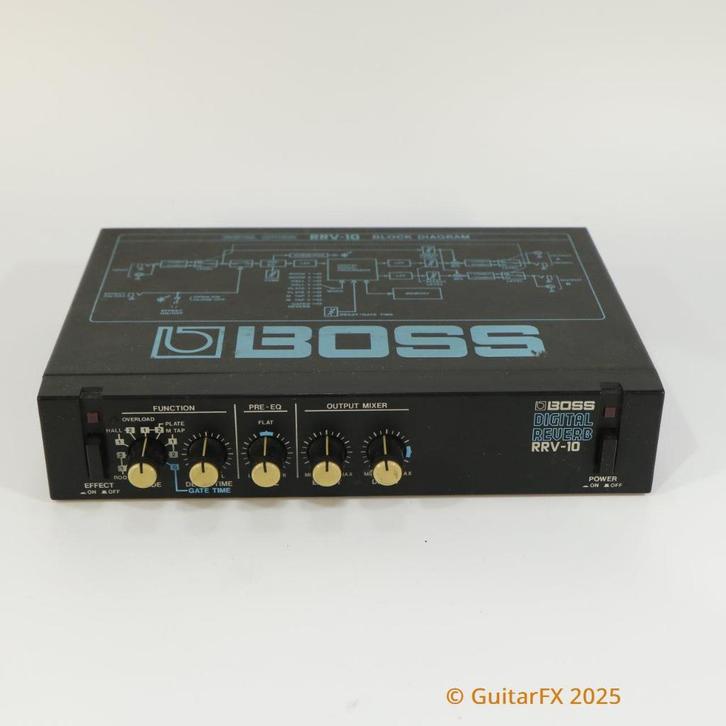 Boss RRV-10 Digital Reverb (Made in Japan), Muziek en Instrumenten, Effecten, Gebruikt, Reverb, Ophalen of Verzenden