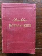 K. Baedeker Manuel du Voyageur Bords du Rhin 1880, Antiek en Kunst, Ophalen of Verzenden, Baedeker
