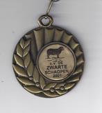 V 85 carnaval medaille cv de zwarte schaopen brabant 2001 -, Postzegels en Munten, Penningen en Medailles, Overige materialen