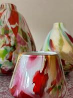 Fidrio Holland Vazen Set - Kleurrijk Design Glaswerk Antiek, Antiek en Kunst, Ophalen
