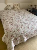 Mooie Brocante SPREI ( 2.20 / 2.40 ), Ophalen of Verzenden, Zo goed als nieuw, Tweepersoons, Roze