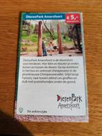 Kortingsbon voor Dierenpark Amersfoort, Drie personen of meer, Kortingskaart