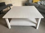 Stevige Witte Ikea Hemnes Salontafel Grenen 90x90, Huis en Inrichting, Tafels | Salontafels, Ophalen, Gebruikt, 50 tot 100 cm