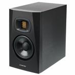 2x Adam Audio T5V + Statieven, Zo goed als nieuw, Minder dan 60 watt, Front, Rear of Stereo speakers, Ophalen